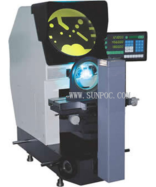 SPH-3020 Projektor pomiarowy 200mmx100mm horyzontalny profilu - urządzenie pomiarowe SUNPOC