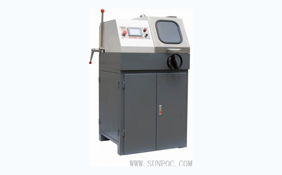 SBZQG-650 półautomatyczna przecinarka metalograficzna